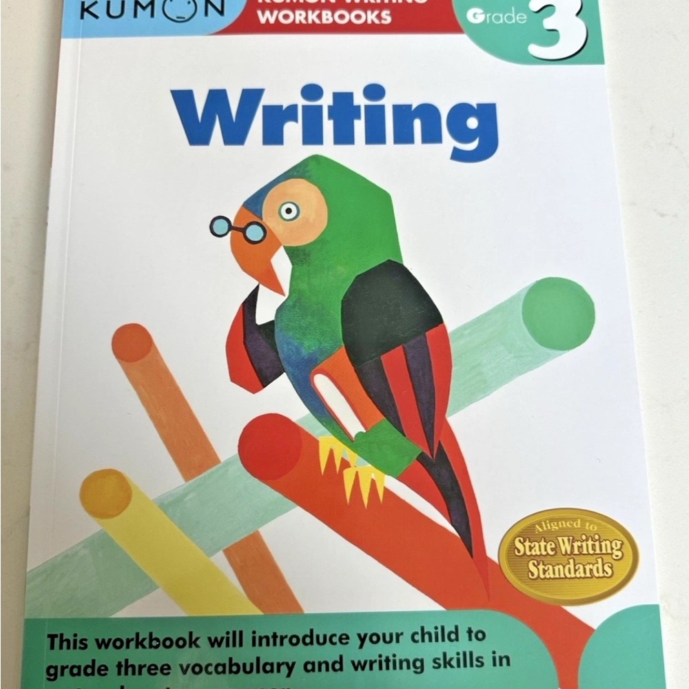Kumon Writing Workbook Grade 3 - NEW